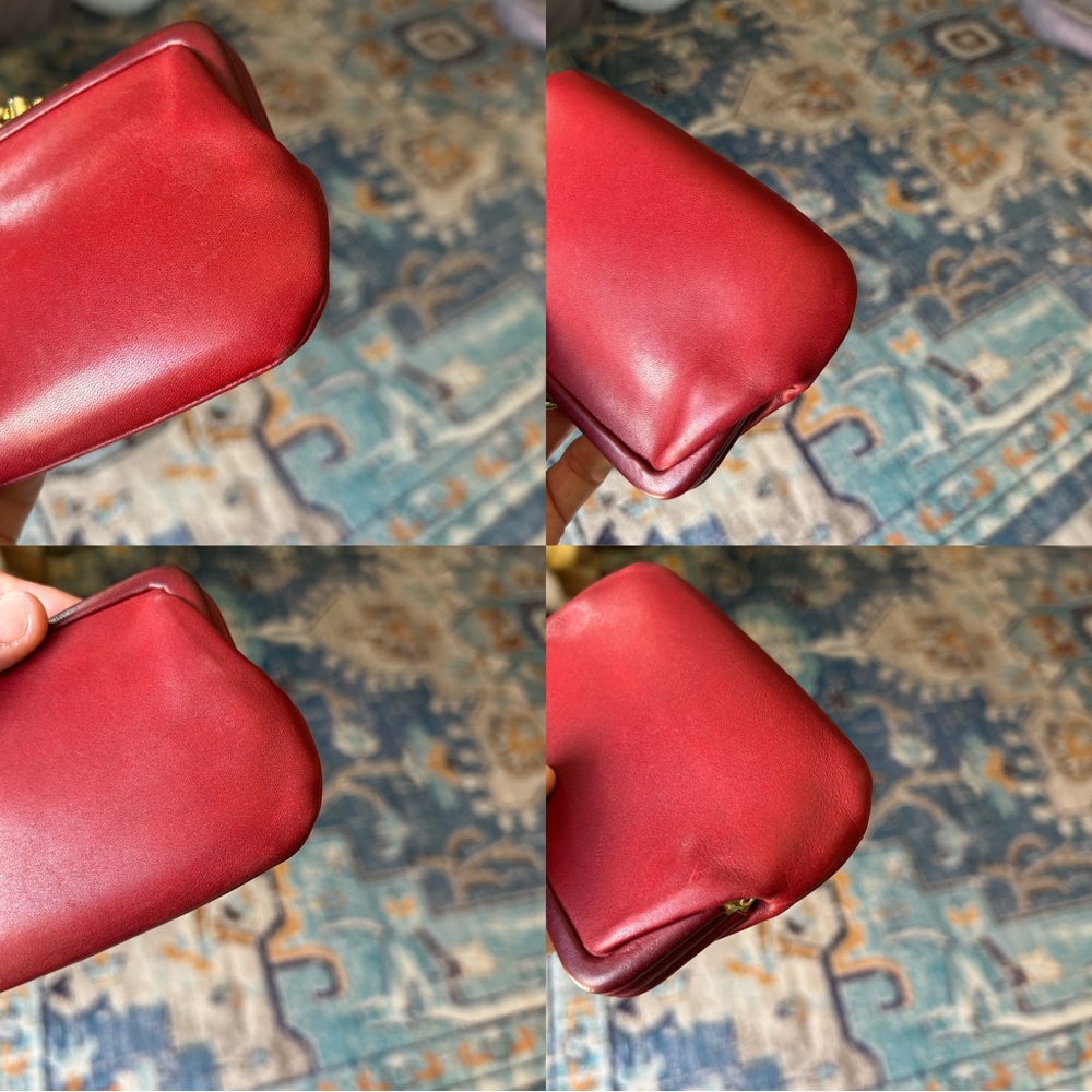 Vintage Coach Double Kisslock Coin Purse #7180 - Picture 9 of 11